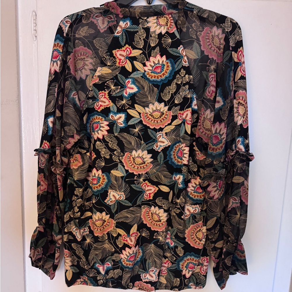 Floral Women's Top By Tessa Koops View 3